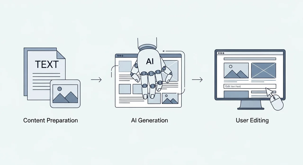 AI로 10분 만에 끝내는 개인 웹사이트 구축, 3단계면 충분해요!