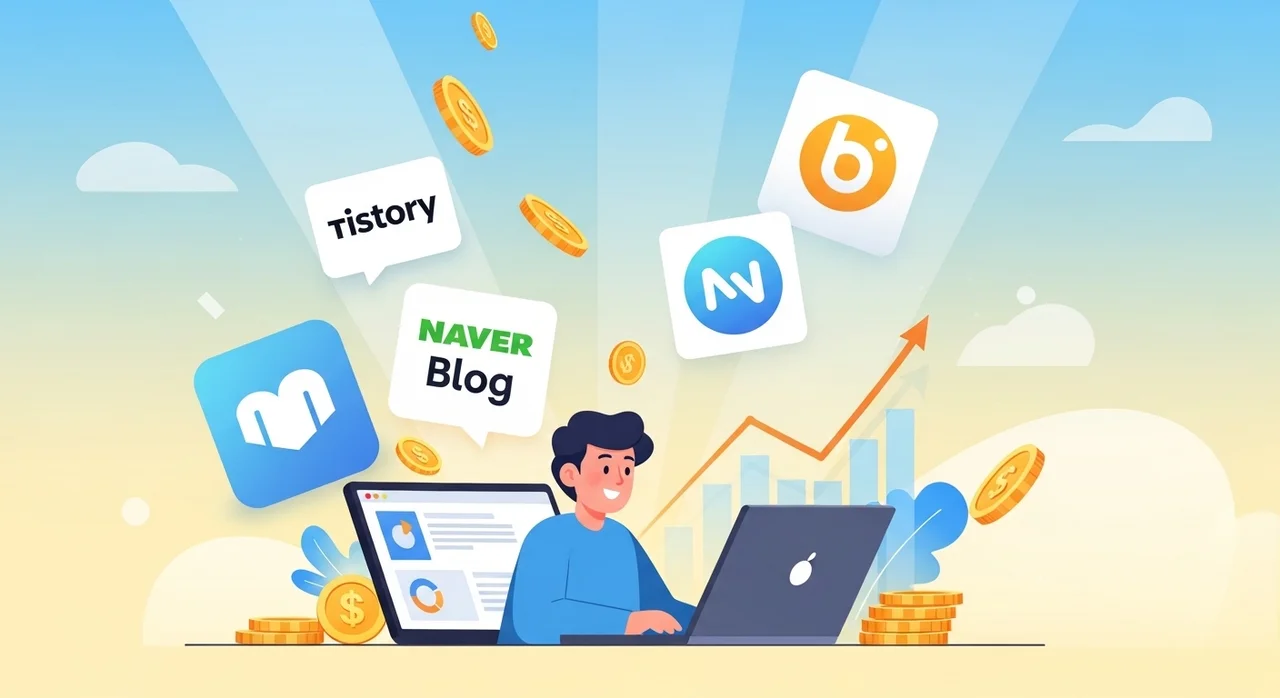 무료 블로그 플랫폼 비교: 애드센스 수익 극대화 위한 선택 가이드