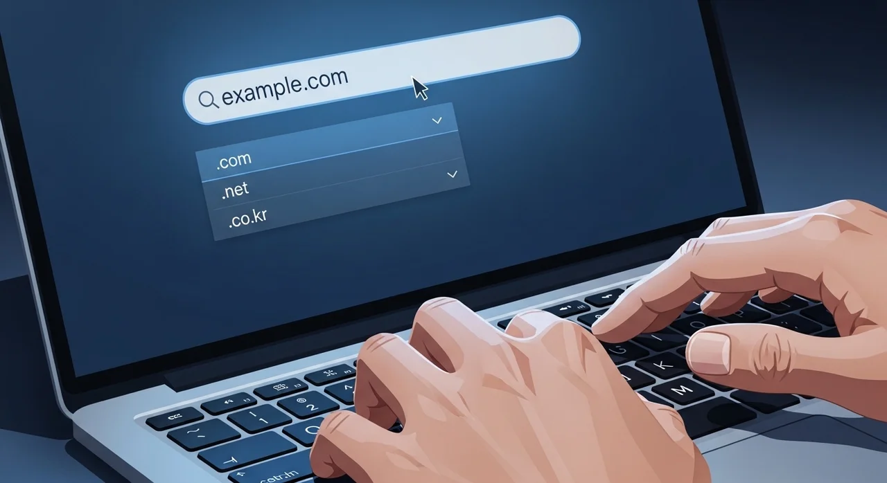 첫걸음: 나만의 도메인 이름 만들고 등록하기