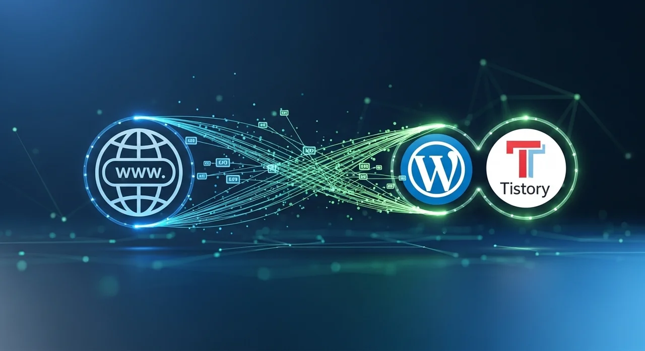 블로그 플랫폼과 도메인 연결, 어렵지 않아요!
