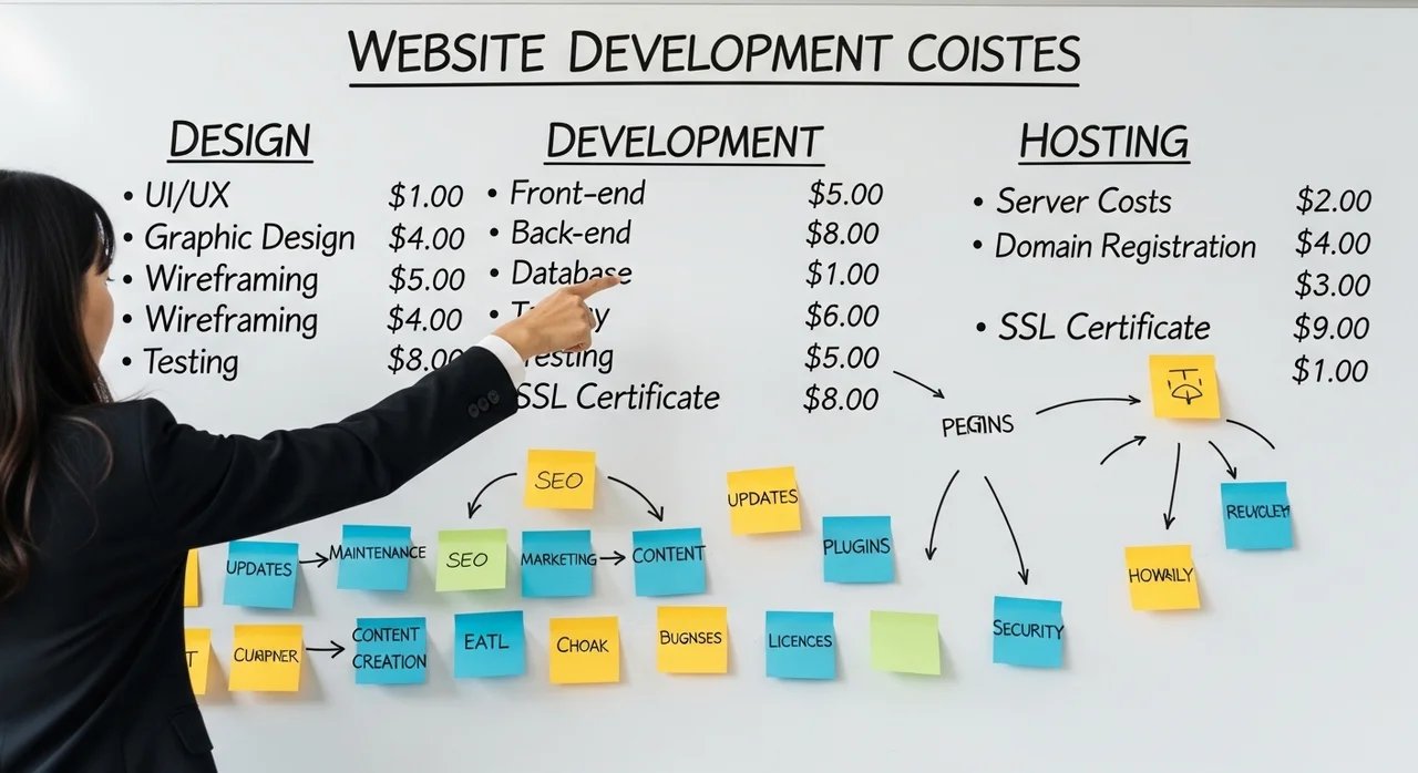개인 웹페이지 제작 비용, 핵심 요소별 예상 견적 한눈에 보기