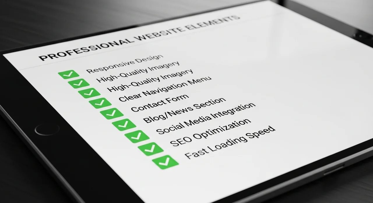 실패하지 않는 웹사이트 필수 구성 요소