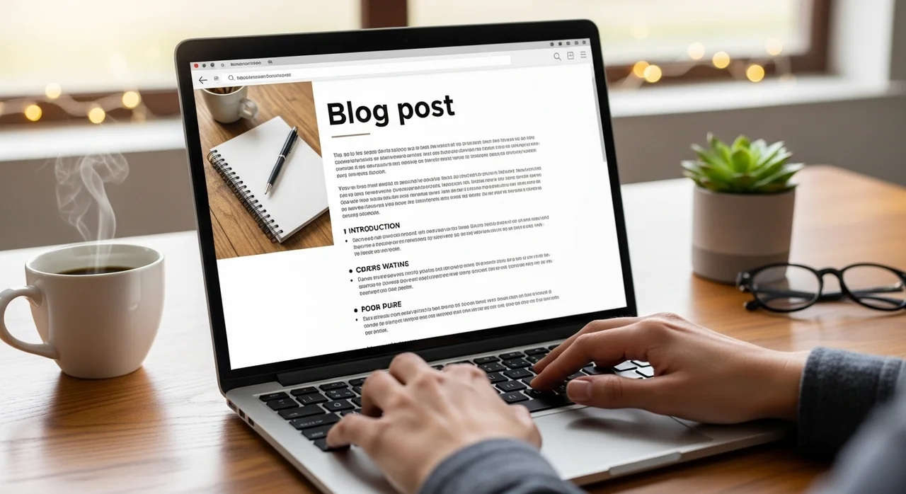 검색 로봇이 좋아하는 글쓰기 단계