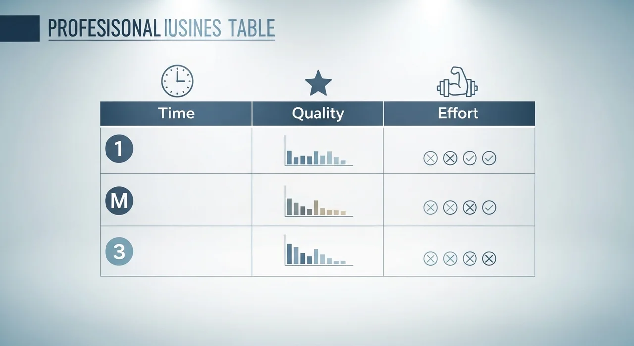 수동 작성 vs 자동화 작성 비교
