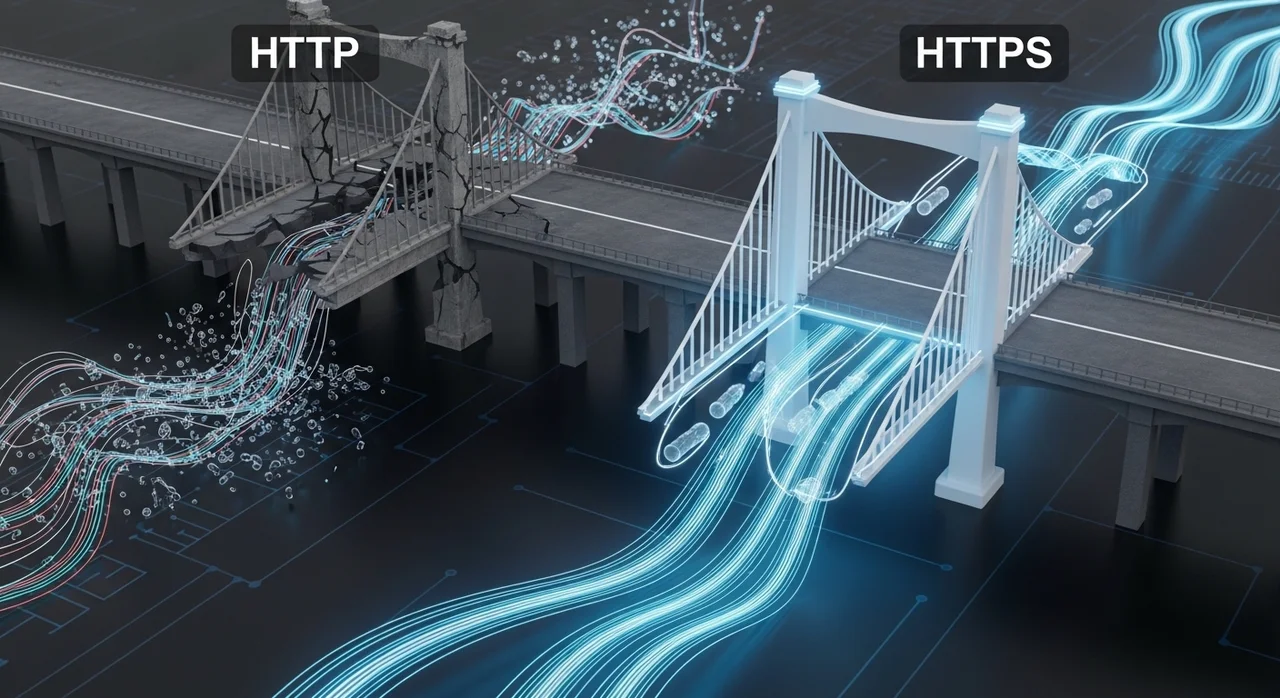 SSL 인증서 적용 유무에 따른 차이점 분석