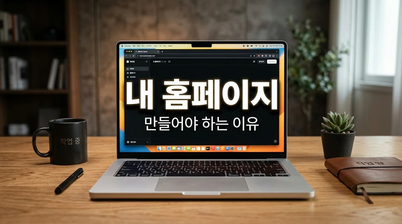 개인 홈페이지 만들어야 하는 이유 5가지, 나만의 플랫폼이 필요한 진짜 이유