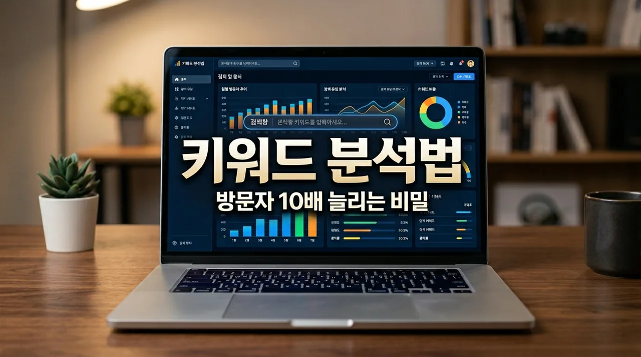 검색 유입 키워드 분석하는 법, 방문자 10배 늘리는 SEO 실전 공략