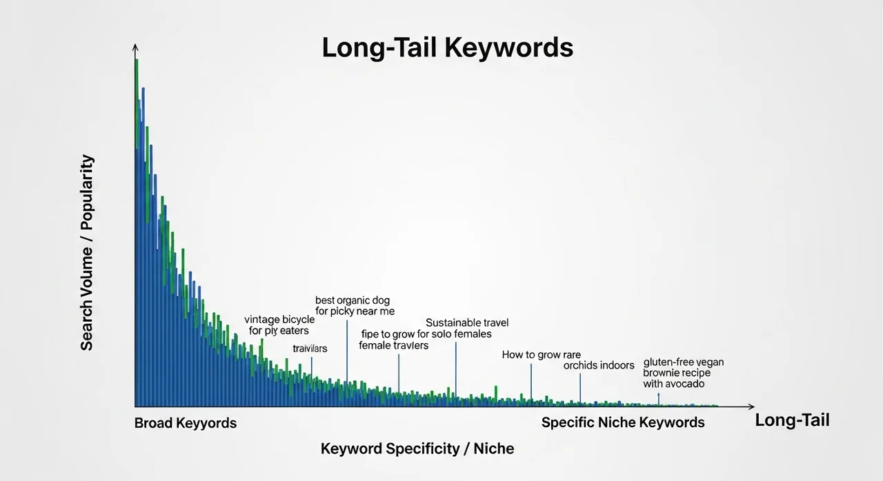 롱테일 키워드 vs 숏테일 키워드, 어떤 게 더 유리할까?