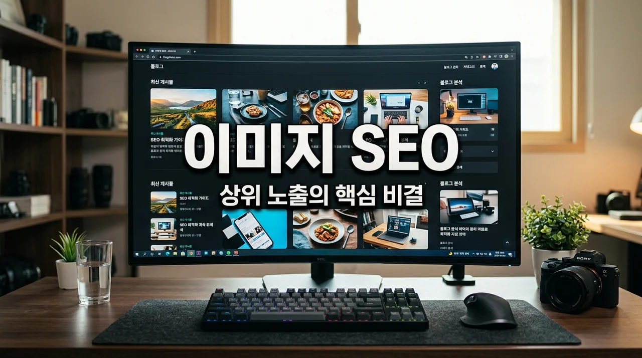 블로그 이미지 최적화 방법 | 검색 노출 늘리는 5가지 핵심 팁