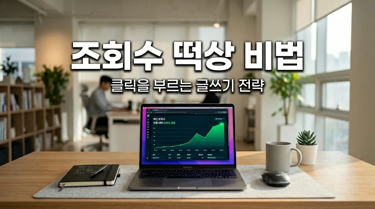 블로그 조회수 올리는 글쓰기 비법: 클릭을 부르는 5가지 전략