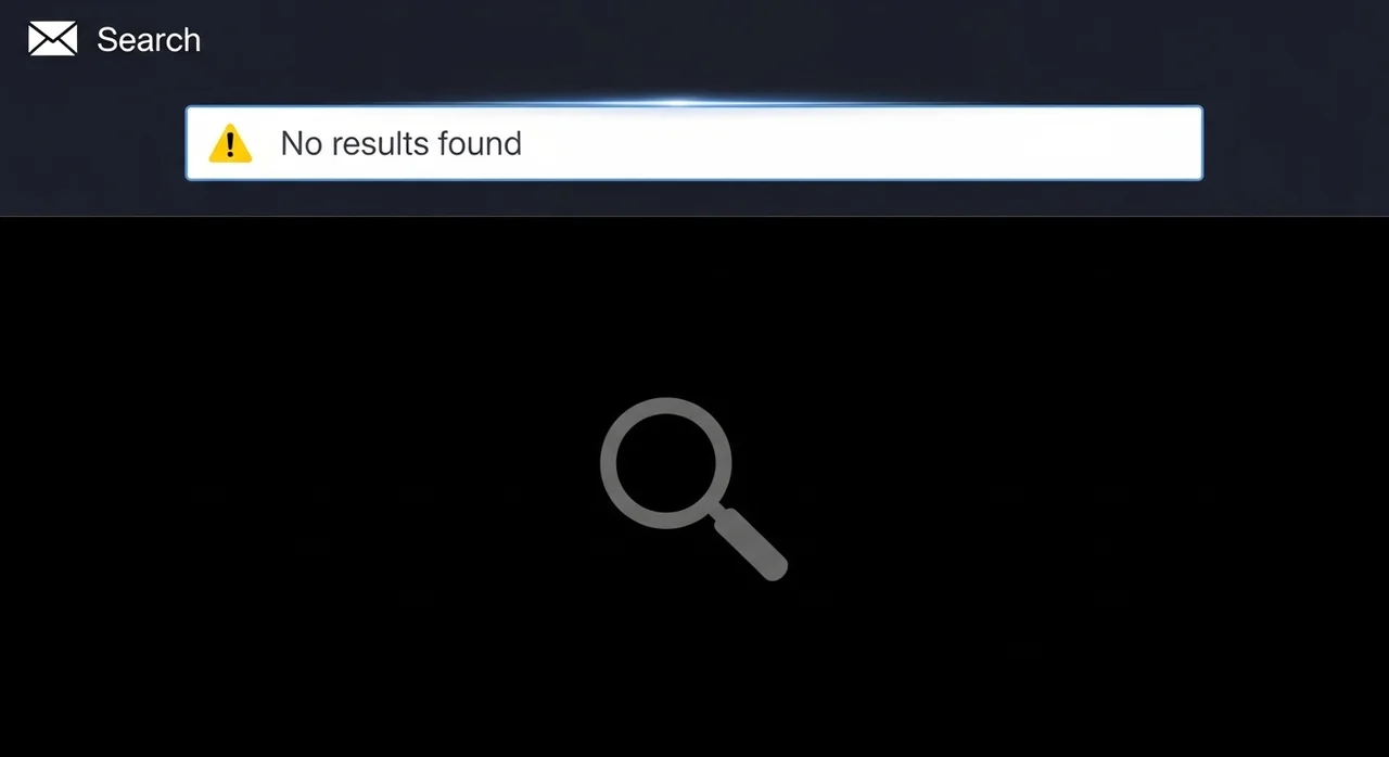 아웃룩(Outlook) 메일 검색 오류 특별 처방