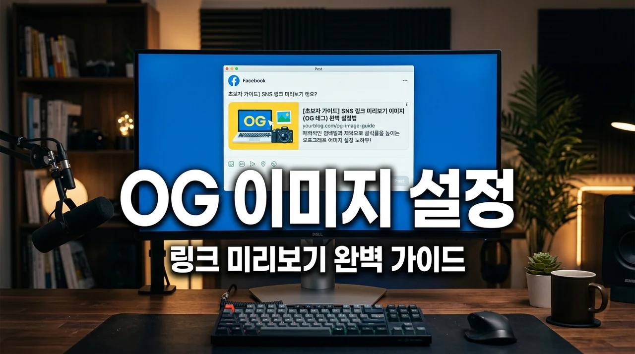 OG 이미지 설정하는 방법 3가지! SNS 링크 미리보기 완벽 해결