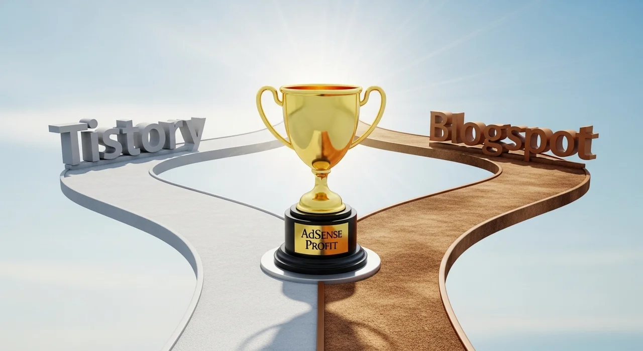 수익형 블로그의 양대 산맥: 티스토리 vs 블로그스팟