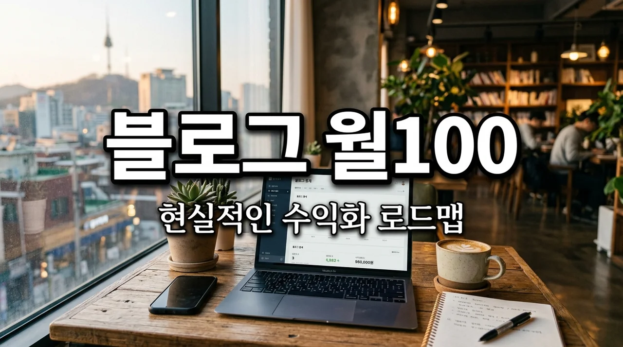 블로그 월 100만원 수익, 현실적으로 가능한가? 수익화 비결 3가지
