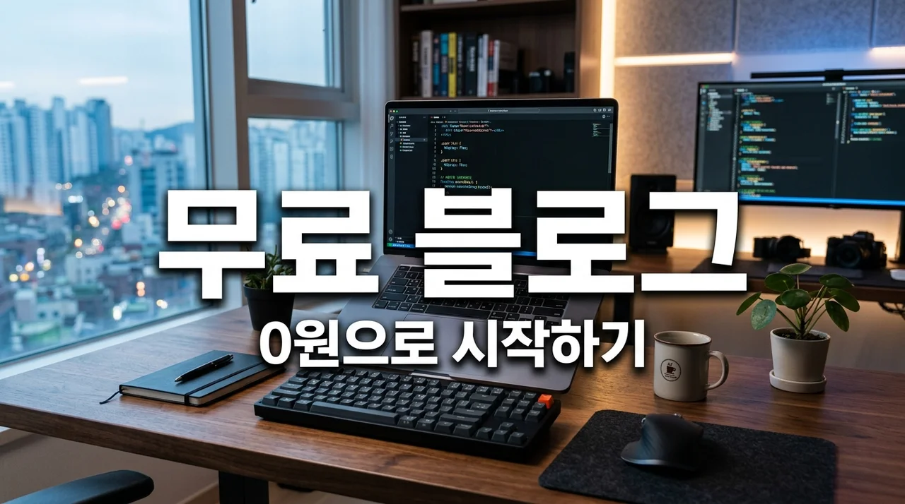 무료 코드로 블로그 만들기 후기: 0원으로 고퀄리티 수익형 완성법