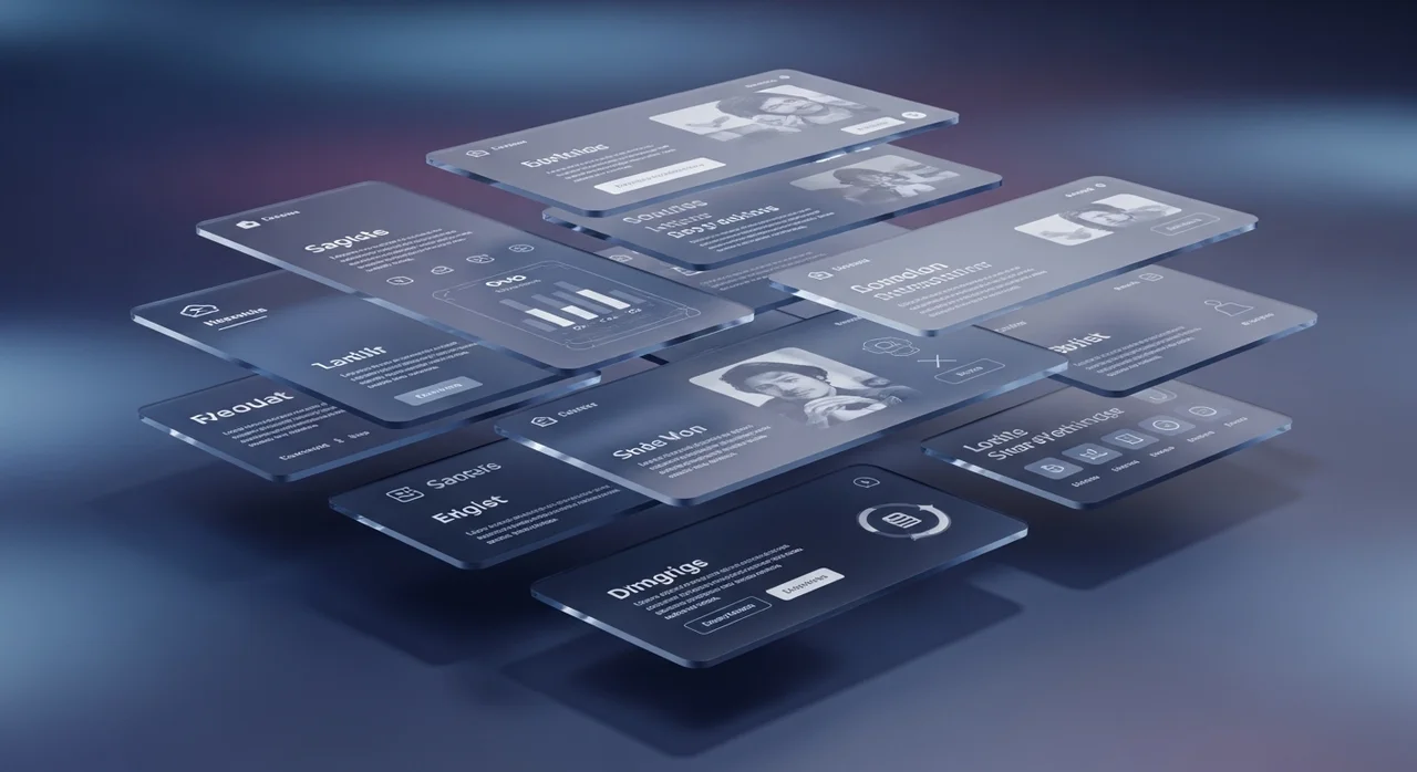 주목해야 할 핵심 트렌드 2: 몰입감을 주는 공간적 UI 디자인