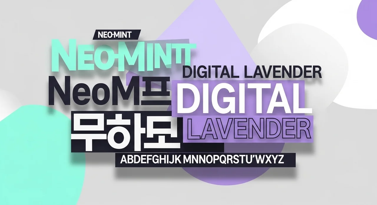 성공적인 리뉴얼을 위한 2026년 컬러 및 서체 가이드