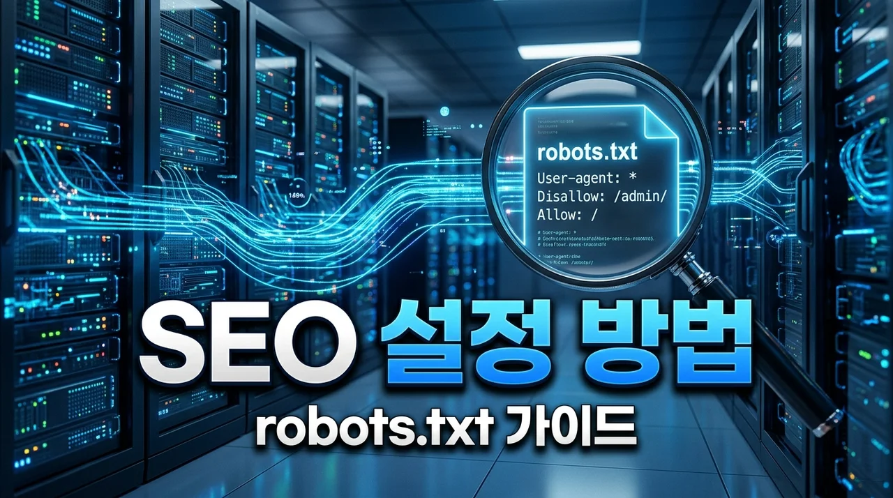 검색엔진 robots.txt 설정 방법 | 구글 네이버 검색 노출 최적화 가이드