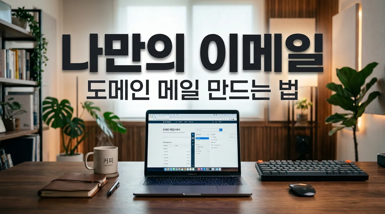 개인 도메인 이메일 만드는 법: 네이버·다음 활용 5분 가이드