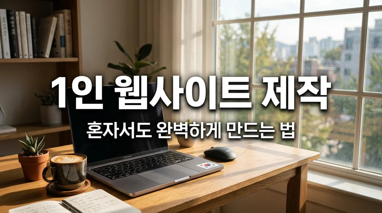 1인 사업 웹사이트 제작 가이드: 비용 아끼고 매출 올리는 법
