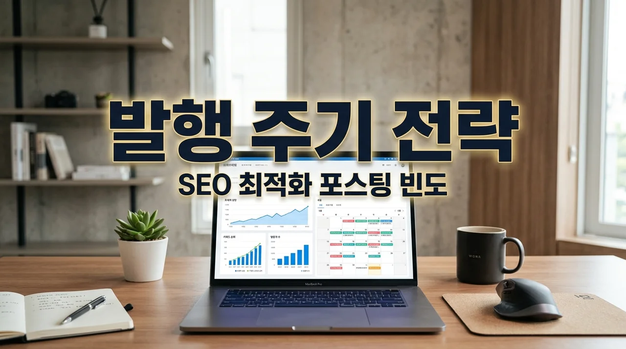 블로그 글 발행 주기 최적 빈도, 1일 1포스팅보다 중요한 성공 전략