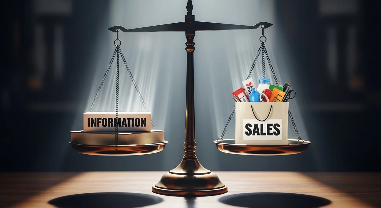 정보성 글과 판매성 글의 황금 비율 찾기