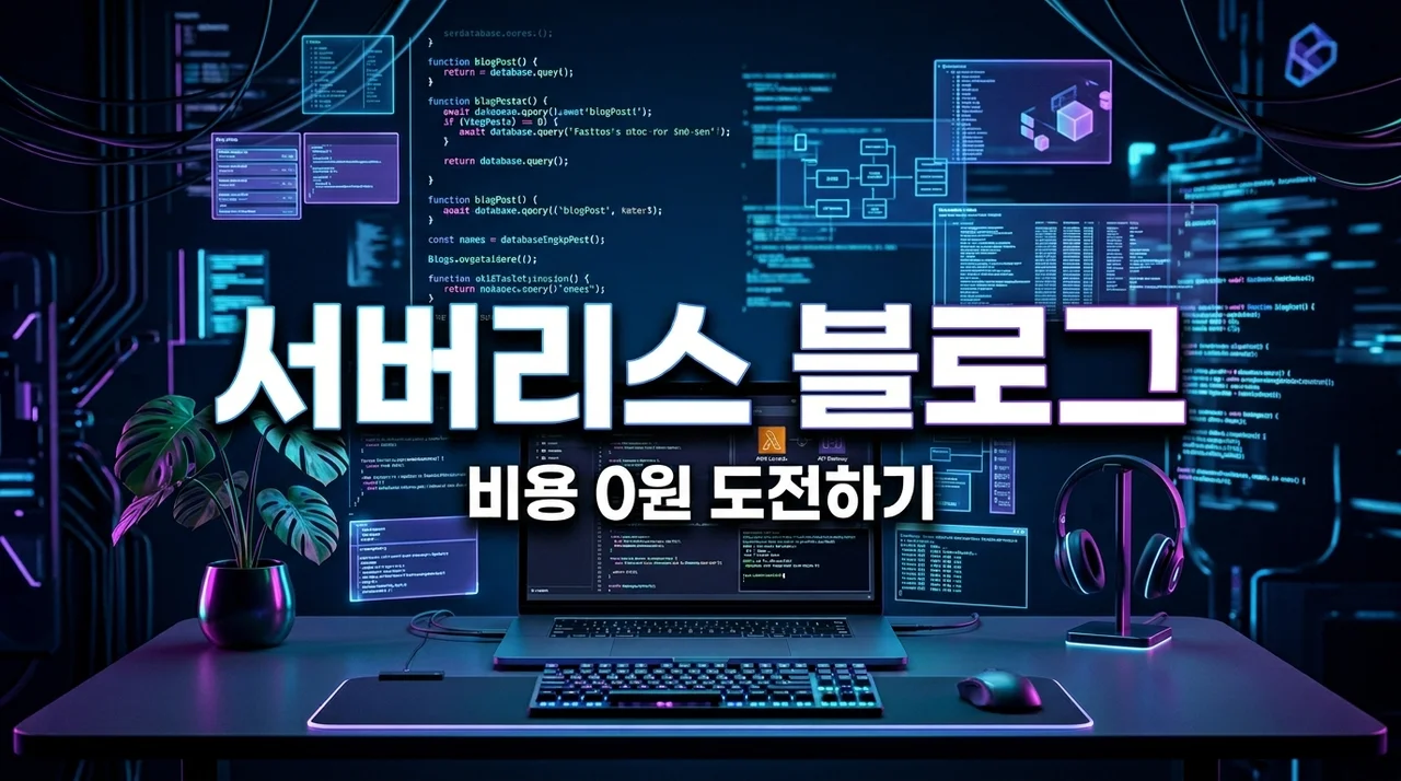 서버리스 블로그 장점 5가지 | 비용 0원과 무한 확장성의 비밀
