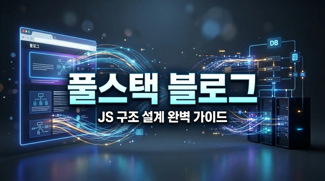 JavaScript 풀스택 블로그 구조 설계 가이드: Next.js와 Node.js 최적화