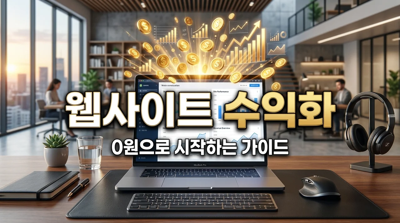 개인 웹사이트 만들고 수익화까지: 0원부터 시작하는 실전 노하우