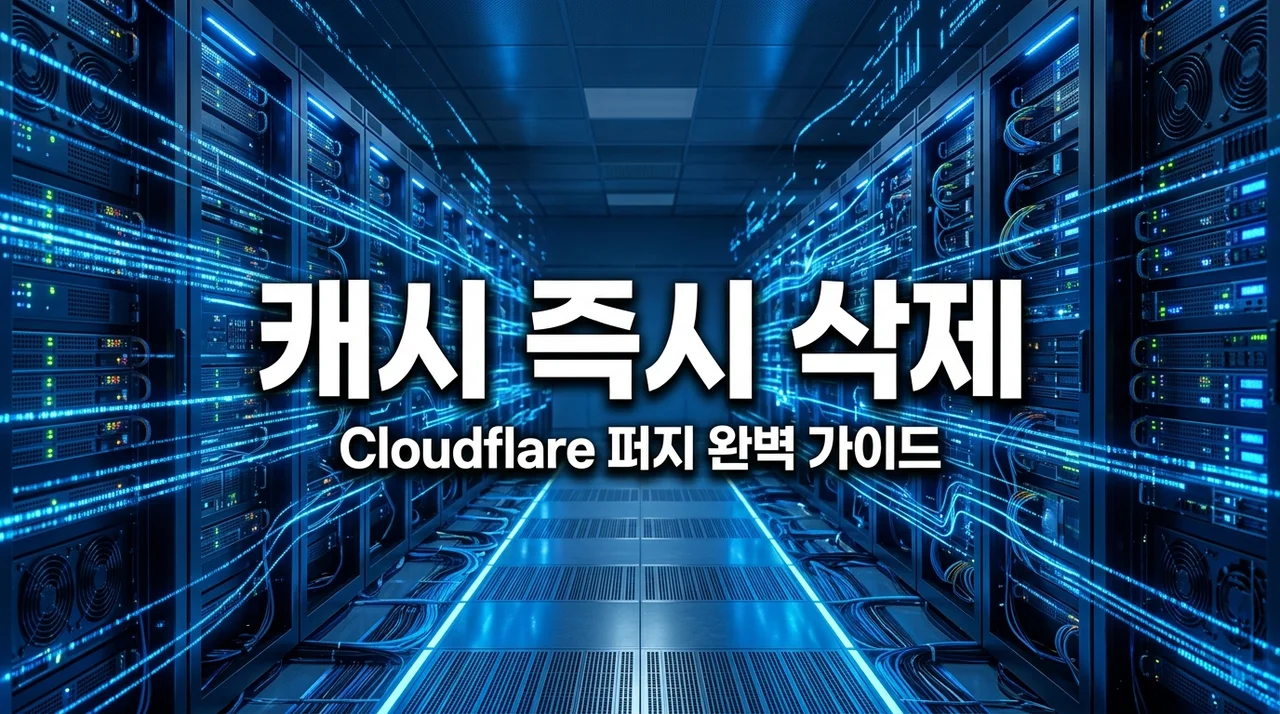 Cloudflare 캐시 퍼지 방법 3가지: 즉시 반영 안 될 때 해결법