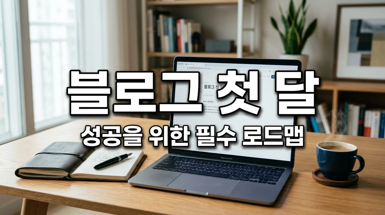 신규 블로그 첫 달 해야 할 것들! 수익형 블로그 성공 로드맵
