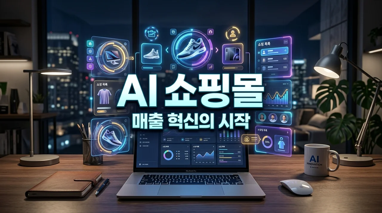 AI쇼핑몰 운영 가이드: 매출 2배 올리는 인공지능 활용법 5가지
