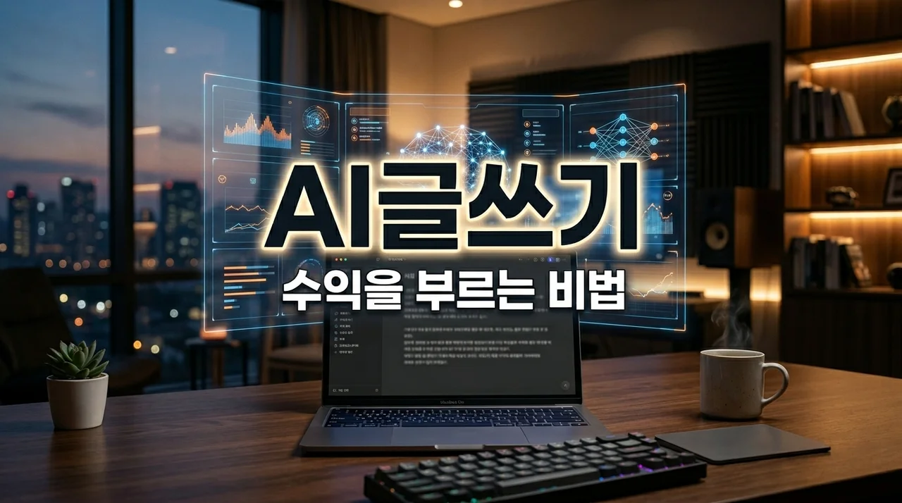 AI글쓰기 완벽 가이드: 5분 만에 수익형 블로그 완성하는 비결