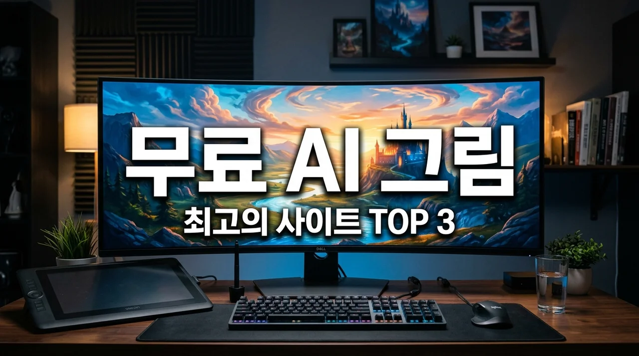 무료AI그림사이트 추천 TOP 3 및 구글 이미지FX 완벽 사용법