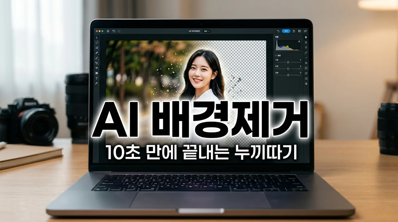 AI배경제거 무료 사이트 추천 TOP 3 및 고화질 누끼따기 방법