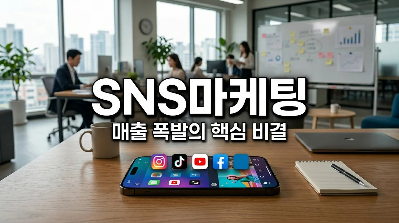 SNS마케팅 효과 200% 올리는 노출 전략과 매출 폭주 비결