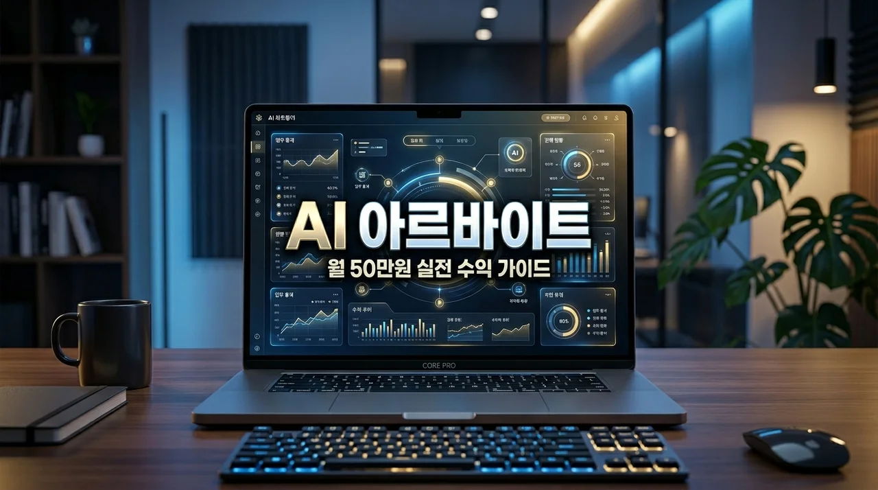AI아르바이트 종류 및 월 50만원 수익 내는 법 완벽 가이드