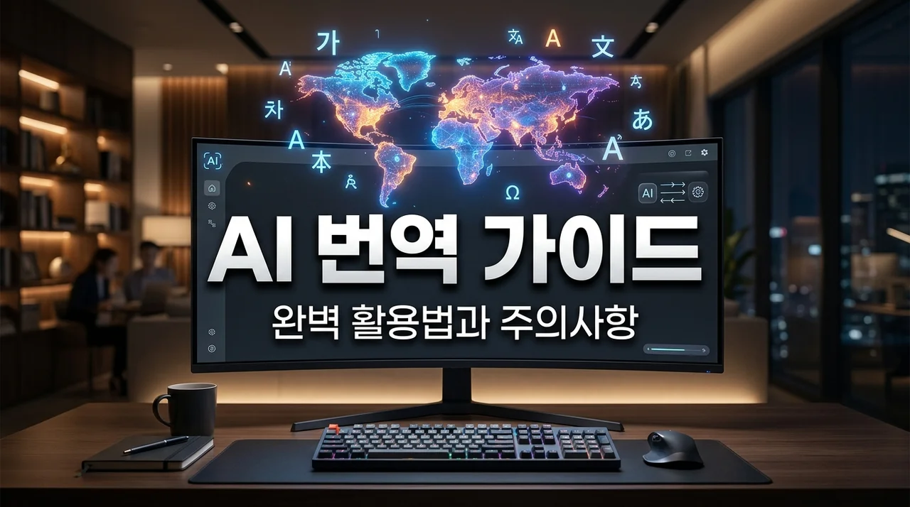 AI 번역 완벽 가이드: DeepL 구글 파파고 비교 및 실전 활용 팁