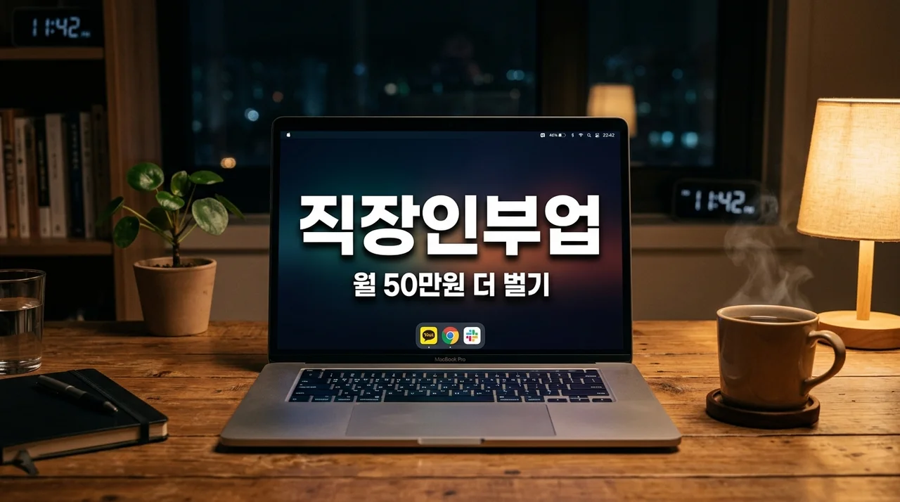 직장인부업 추천! 퇴근 후 월 50만원 버는 현실적인 방법 TOP 5