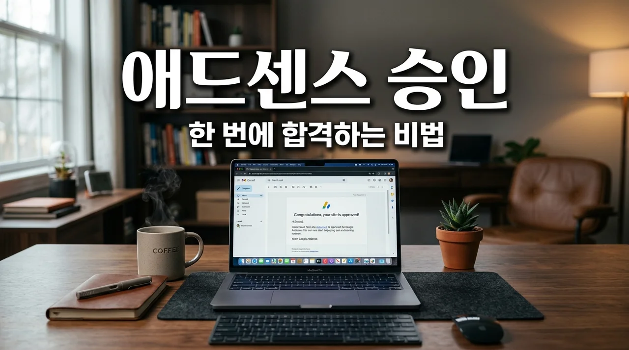 애드센스 승인 한 번에 받는 법: 거절 사유 3가지와 해결책 총정리