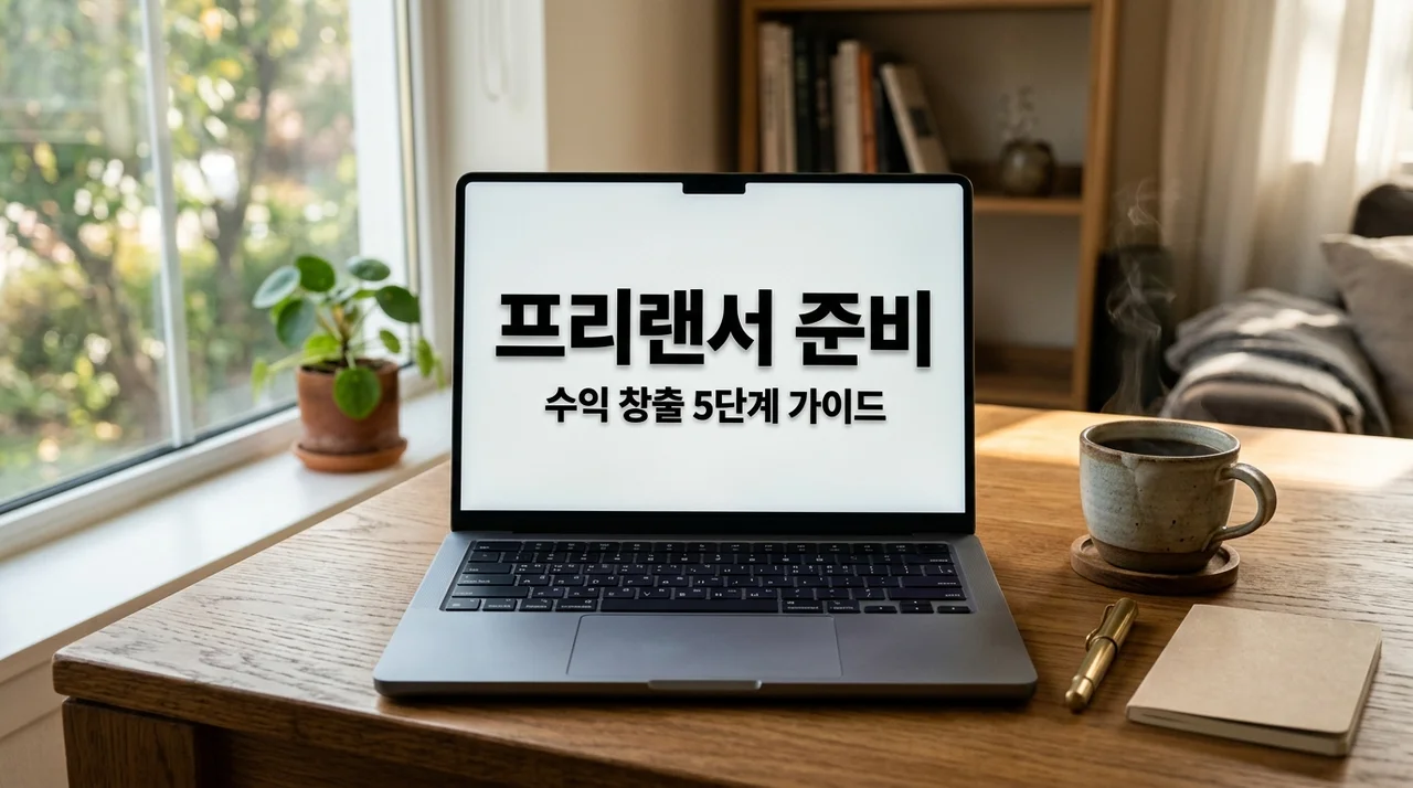 프리랜서 되는 법: 수익 창출부터 세금까지 현실적인 5단계 가이드