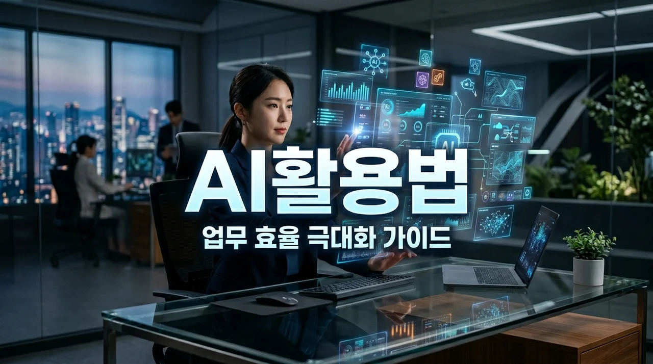 AI활용법: 2026년 업무 효율 10배 높이는 실전 가이드