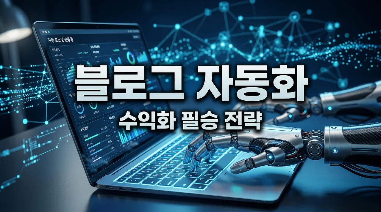 AI 블로그 자동화, 저품질 없이 수익화하는 3가지 현실적 전략