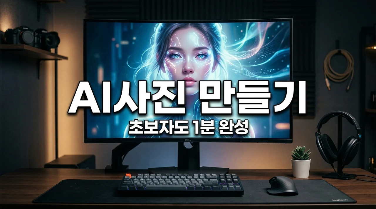 AI사진만들기 완벽 가이드: 초보자도 1분 만에 실사 이미지 생성법