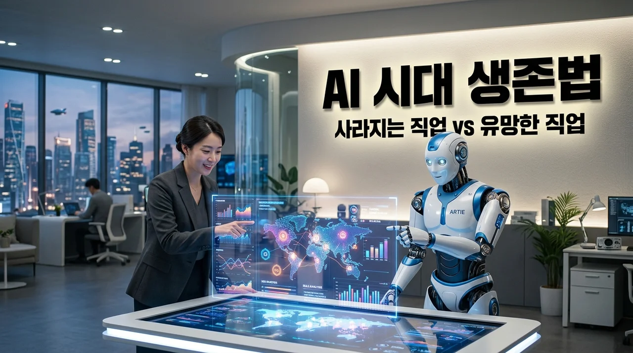 AI직업 전망, 2026년 대체 불가한 직종과 살아남는 법 완벽 정리