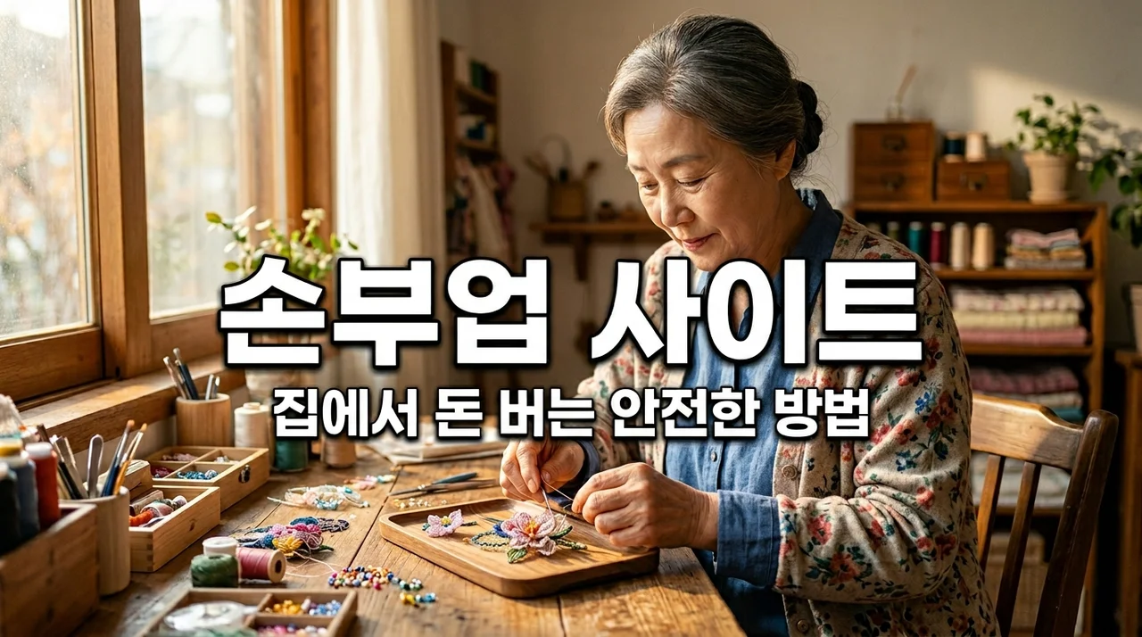 손부업사이트 추천 TOP 5 및 안전한 곳 고르는 현실적인 방법