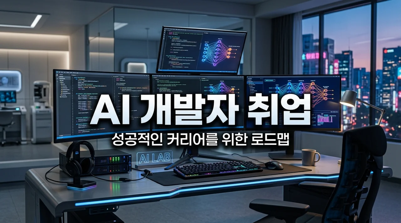AI개발자 되는 법 연봉 전망부터 비전공자 취업 로드맵까지 총정리