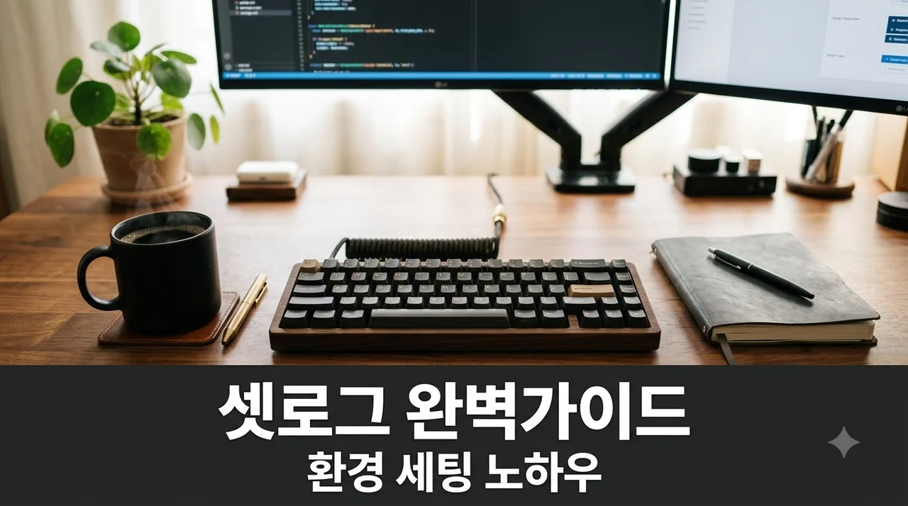 셋로그 완벽 가이드 나만의 세팅 기록과 블로그 운영 노하우