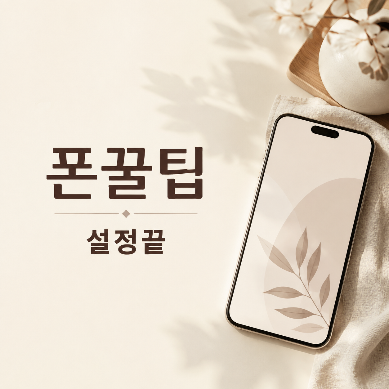 스마트폰 활용 팁 21가지: 설정만 바꿔도 달라져요