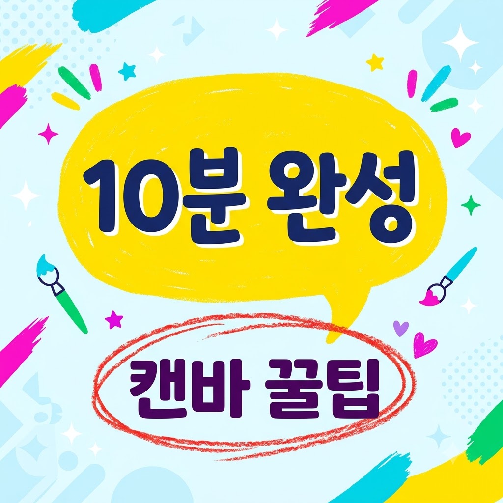 캔바 디자인 활용법: 초보자도 10분 만에 끝내는 실전 제작 꿀팁